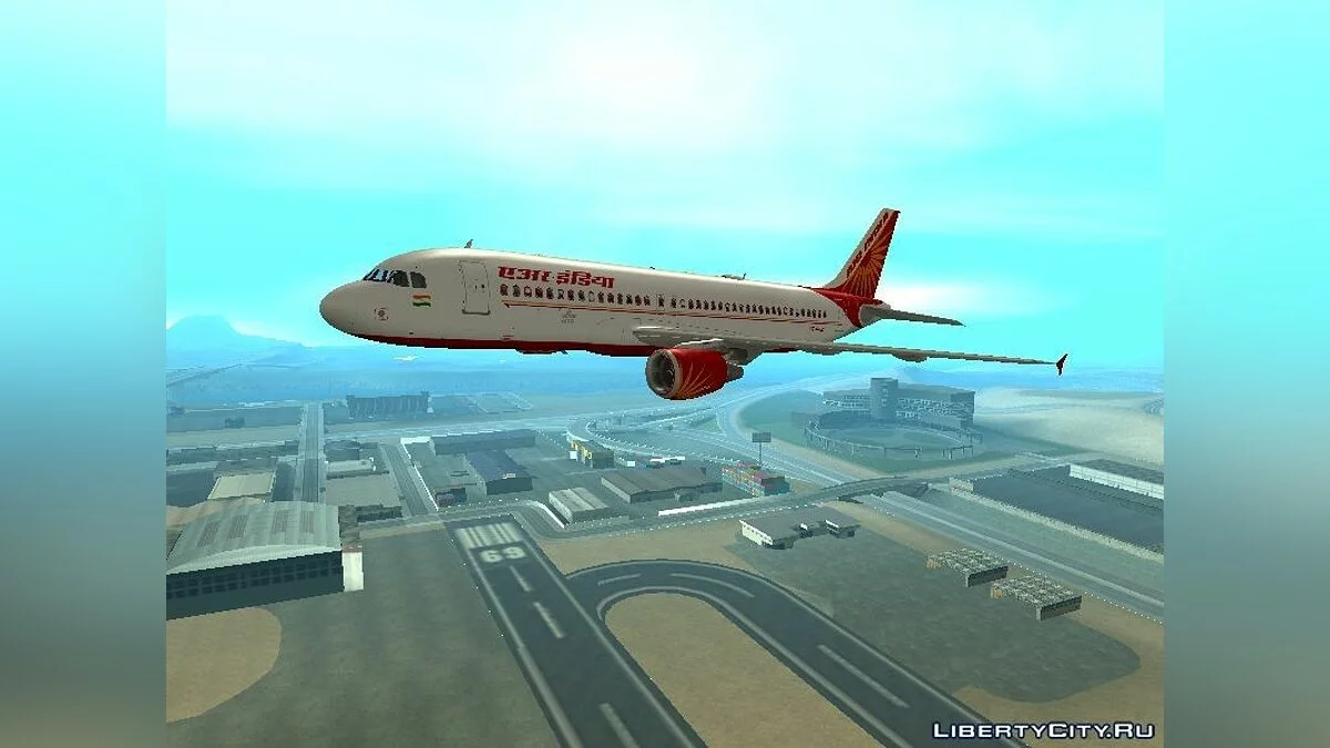TheSilent's A320 Livery Pack / GTA San Andreas