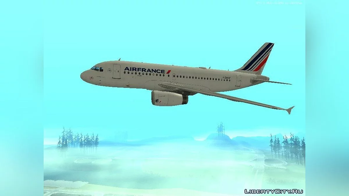 Air France Airbus A319 / GTA San Andreas