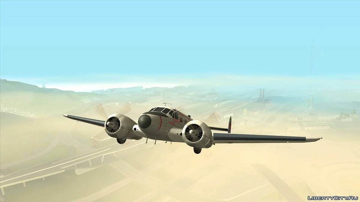 Beechcraft 3NM / GTA San Andreas