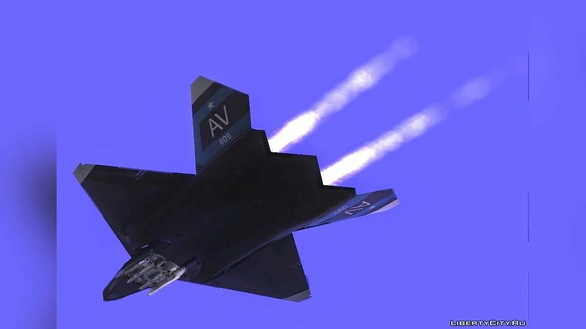 YF-23 Black Widow II / GTA San Andreas