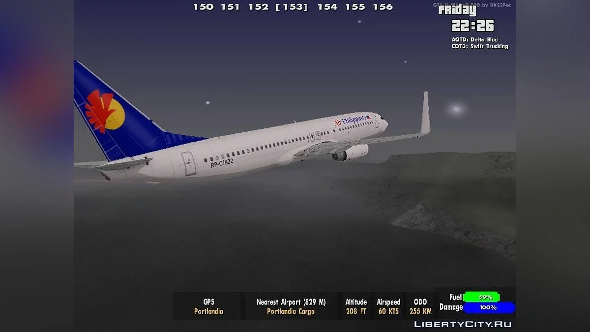 Air Philippines Boeing 737-800 / GTA San Andreas