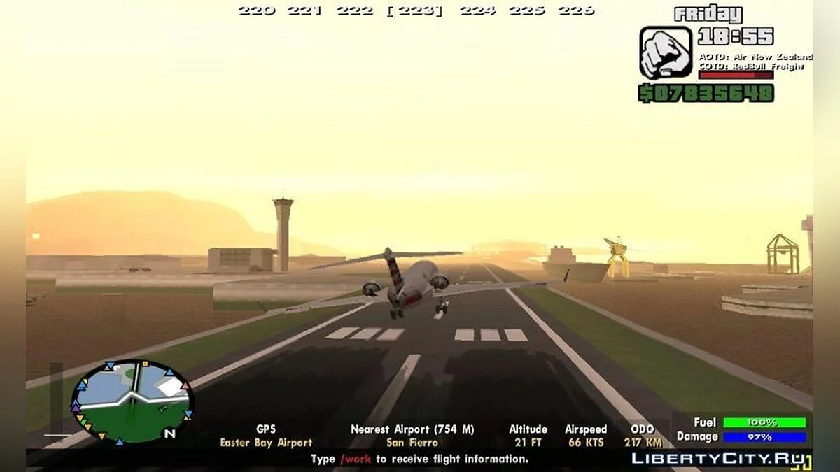 American Eagle CRJ700 / GTA San Andreas