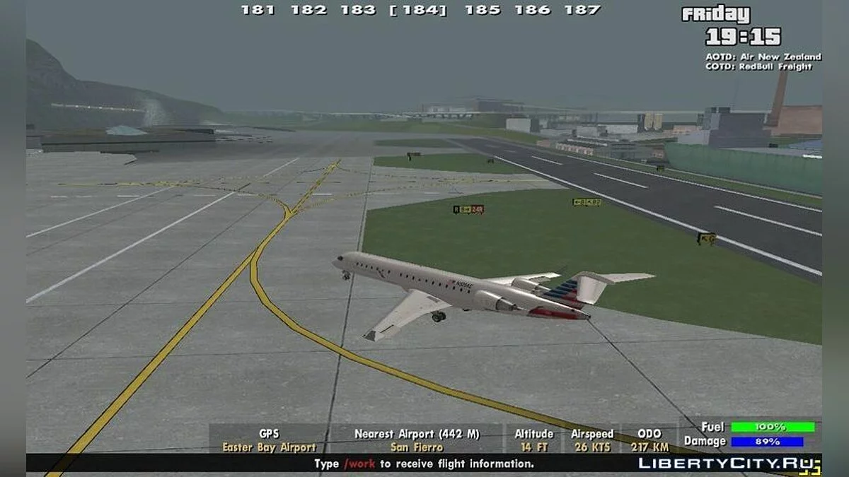 American Eagle CRJ700 / GTA San Andreas