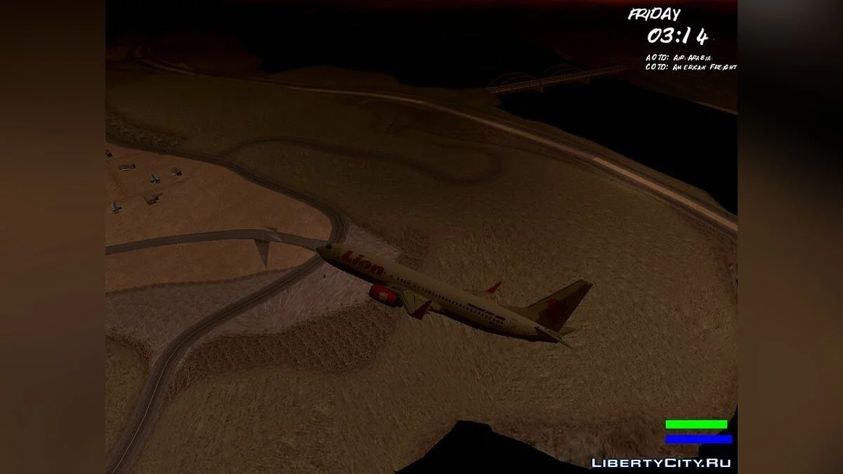 Lion Air Boeing 737-800 / GTA San Andreas