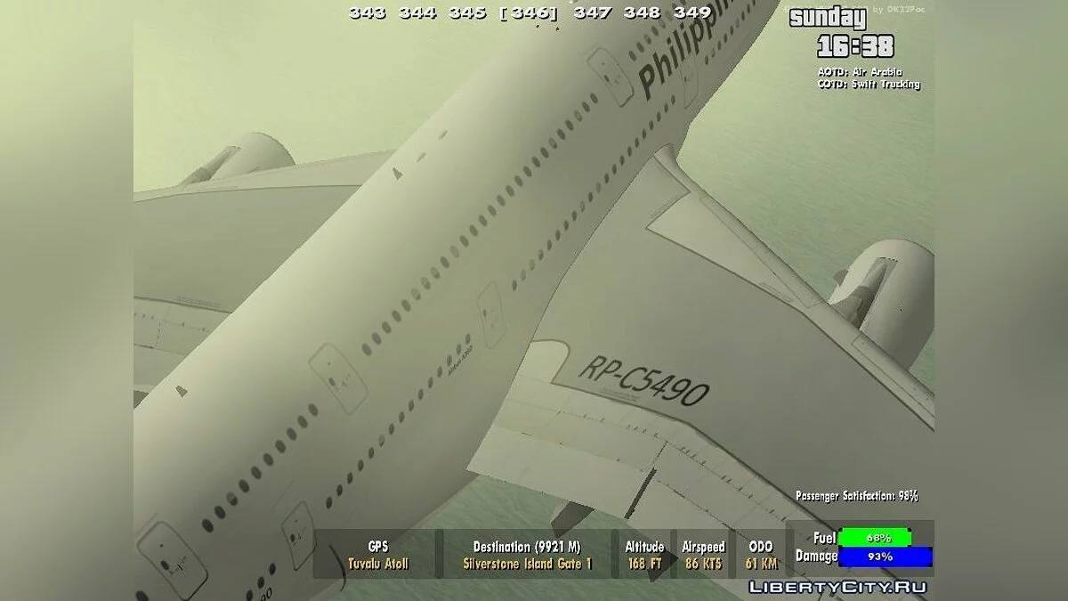 Philippine Airlines Airbus A380-800 / GTA San Andreas