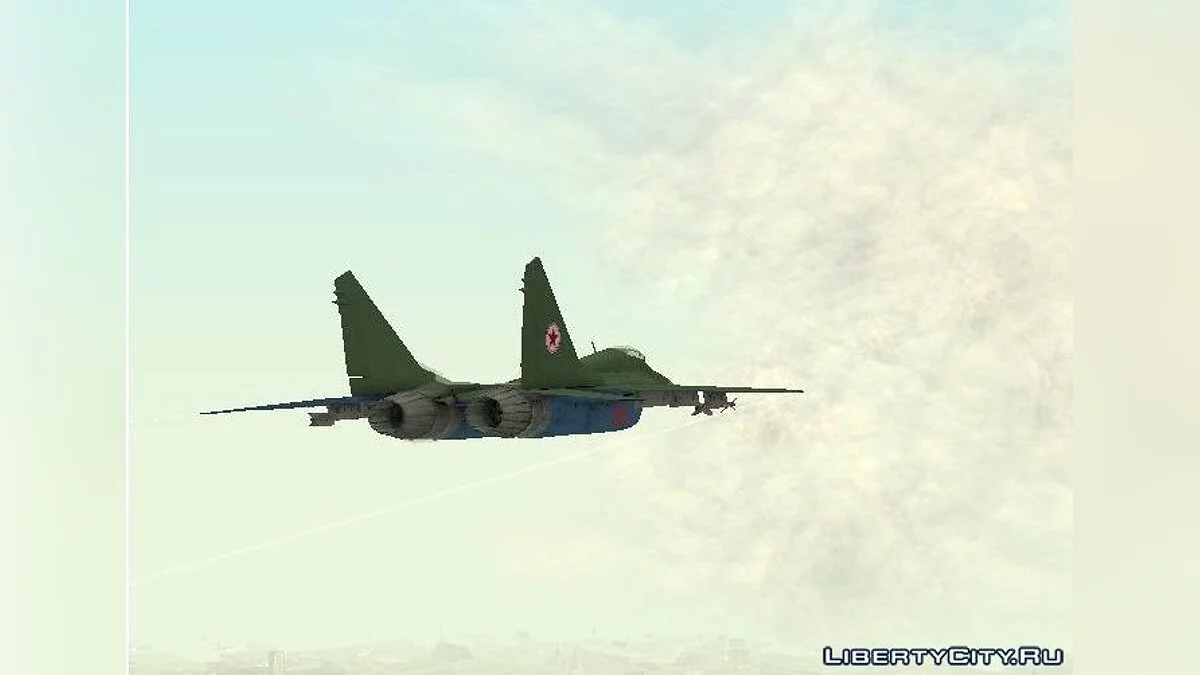 MIG-29 Fulcrum North Korea / GTA San Andreas