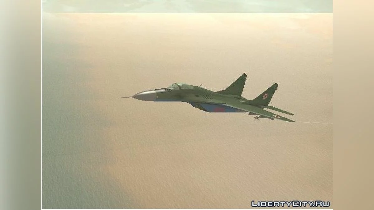 MIG-29 Fulcrum North Korea / GTA San Andreas