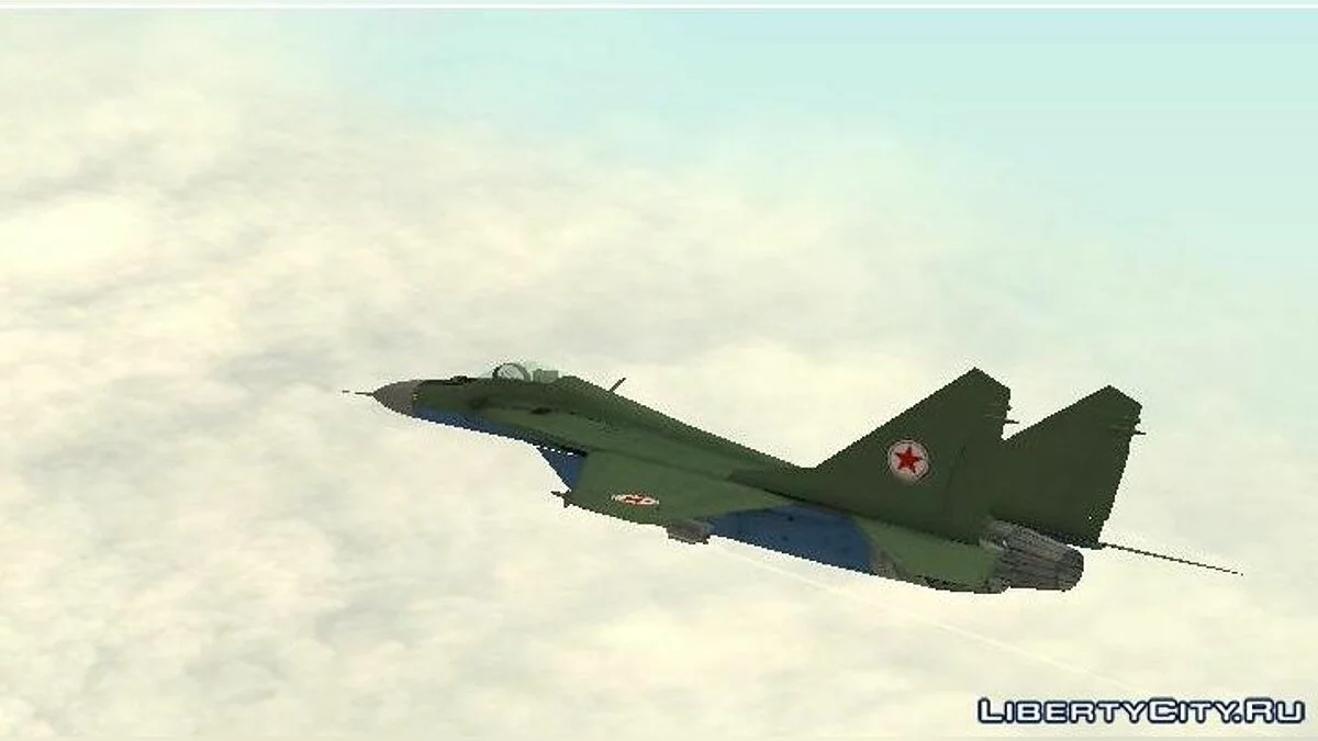 MIG-29 Fulcrum North Korea / GTA San Andreas