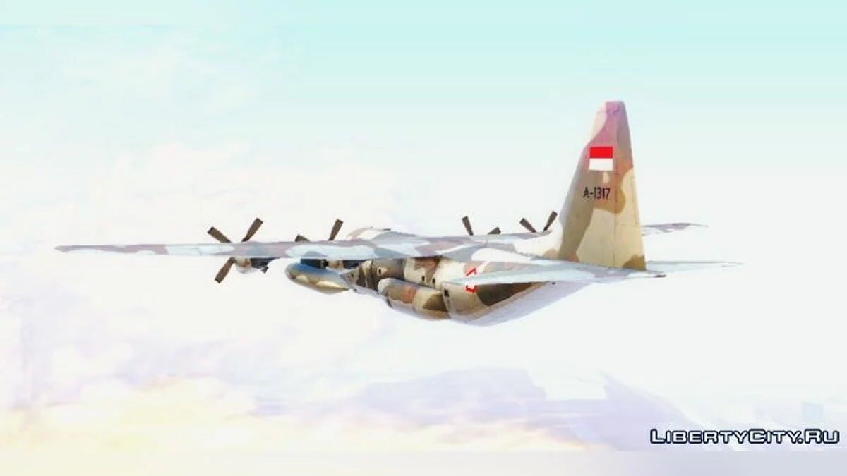 C-130B Indonesian Air Force (TNI AU)  / GTA San Andreas