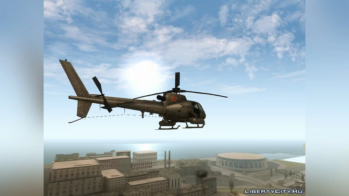 Changhe Z-11W BF4 / GTA San Andreas