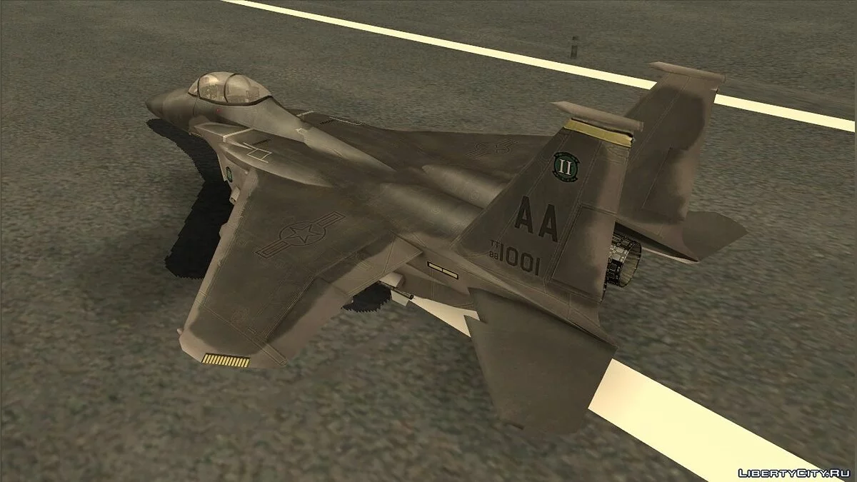F-15 из Battlefield 2 / GTA San Andreas