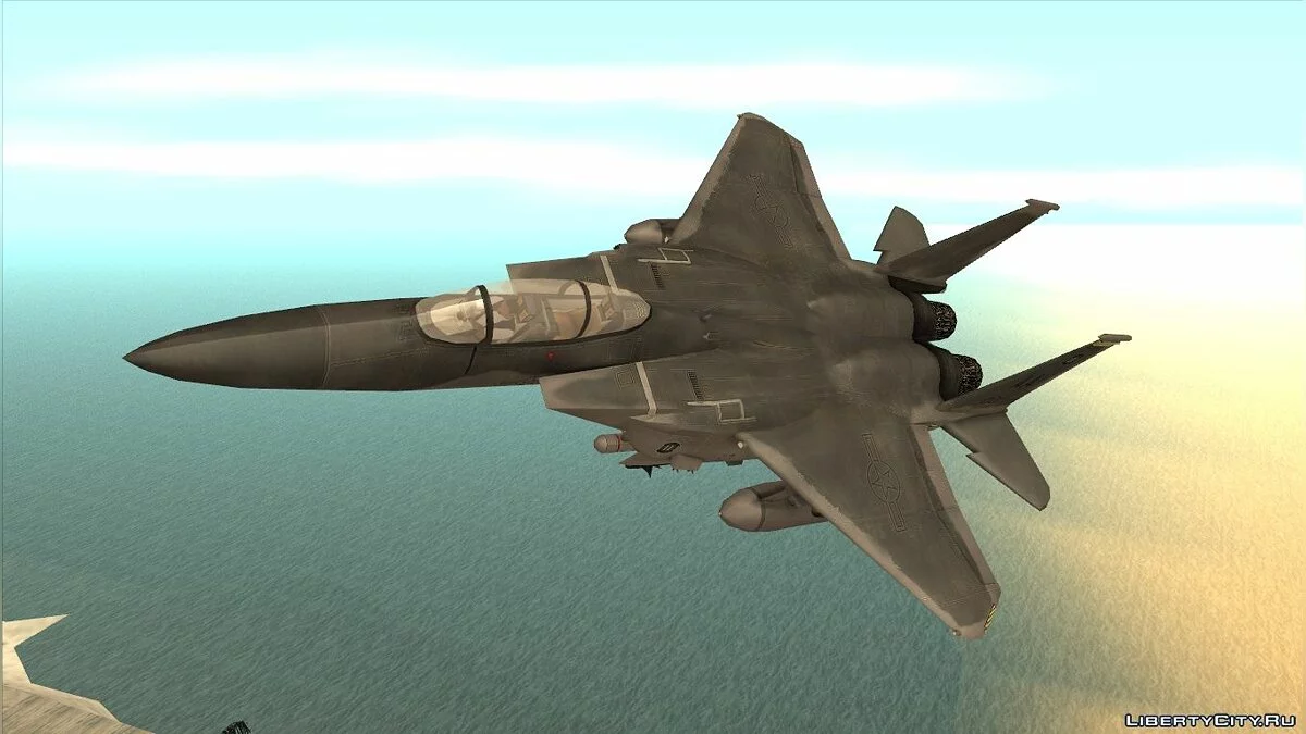 F-15 из Battlefield 2 / GTA San Andreas
