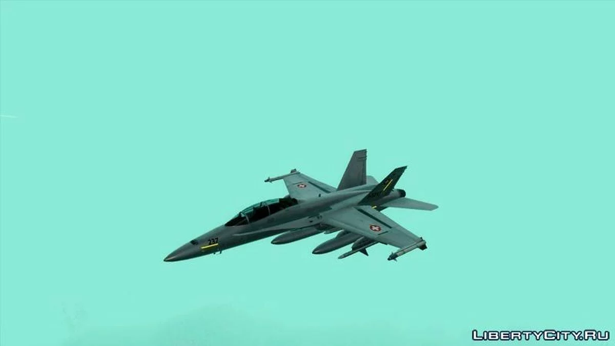F-18D Swiss Air Force / GTA San Andreas