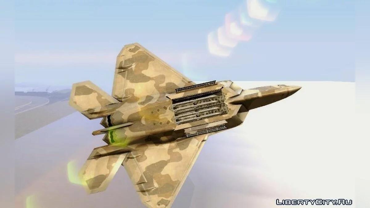 F-22 Raptor Desert Camo / GTA San Andreas