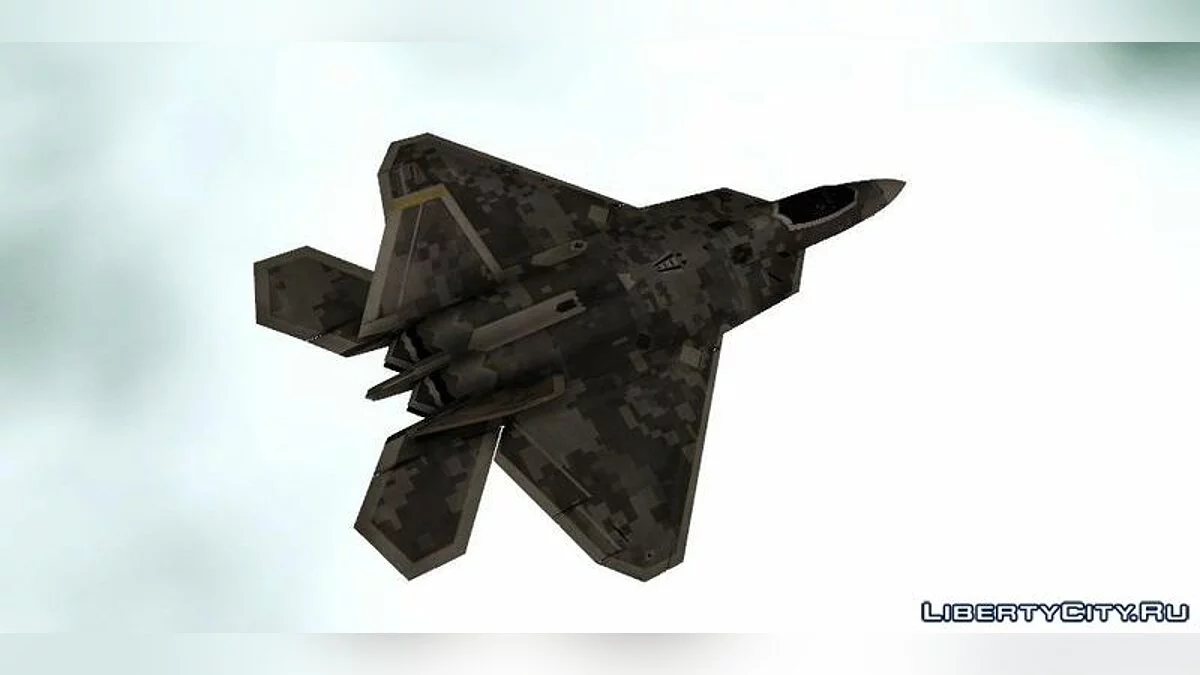 F-22 Raptor Digital Camo / GTA San Andreas