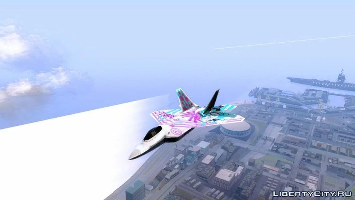 F-22 Raptor Hatsune Miku / GTA San Andreas