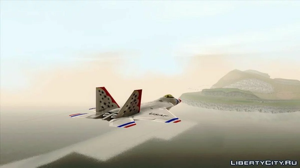 F-22 Raptor Razgriz, Thunderbirds / GTA San Andreas