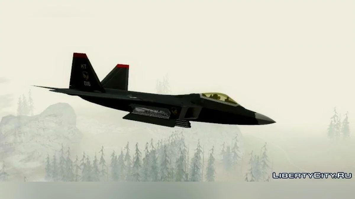 F-22 Raptor Razgriz, Thunderbirds / GTA San Andreas