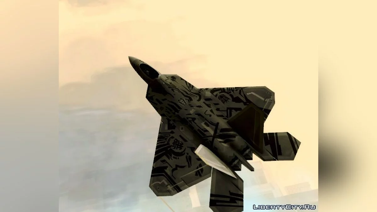 F-22 Raptor Starscream / GTA San Andreas