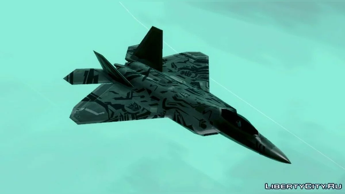 F-22 Raptor Starscream / GTA San Andreas