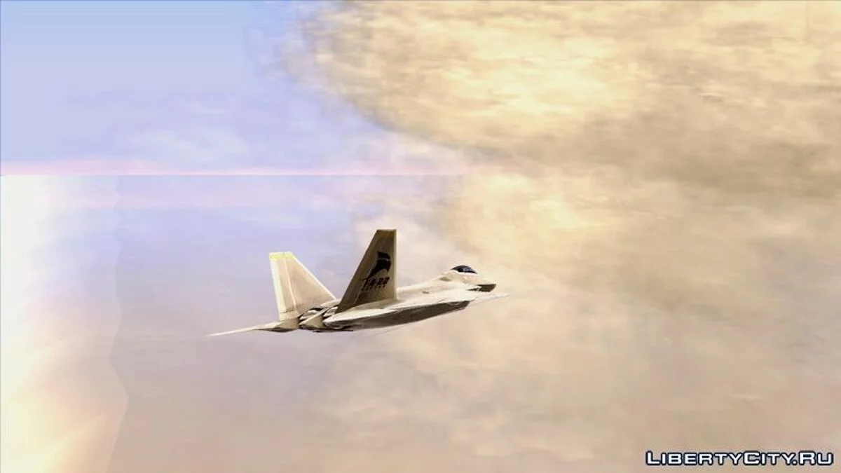 F/A-22 Raptor "Raptor 02" / GTA San Andreas