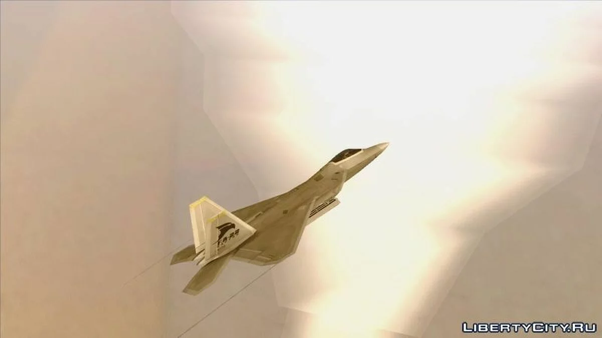 F/A-22 Raptor "Raptor 02" / GTA San Andreas
