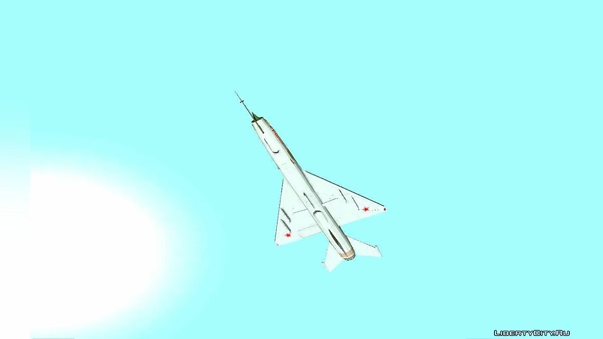 MiG 21 Russian Camo Force / GTA San Andreas