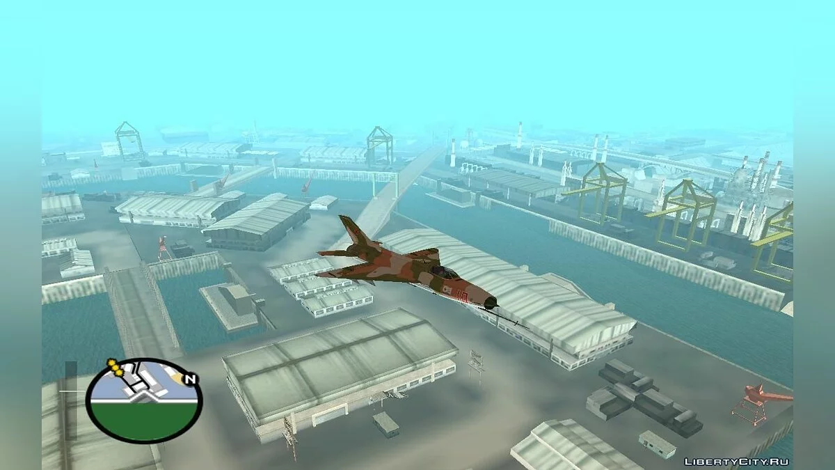 MiG 21 Russian Camo Force / GTA San Andreas