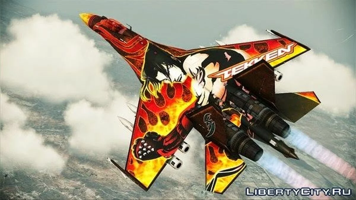 Su-35 Flanker-E Tekkern / GTA San Andreas