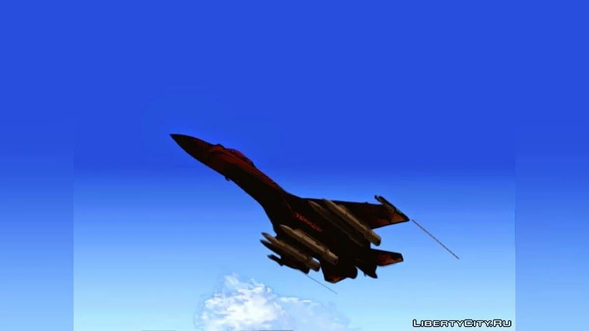 Su-35 Flanker-E Tekkern / GTA San Andreas