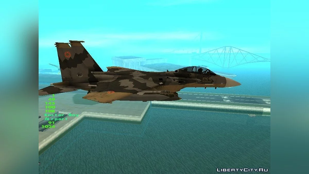 F-15E Yellow Squadron / GTA San Andreas