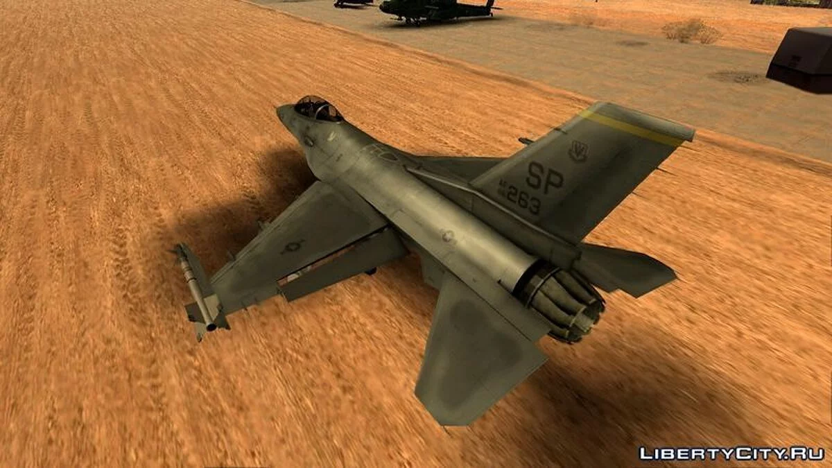 Lockheed Martin F-16C Fighting Falcon - Warwolf / GTA San Andreas