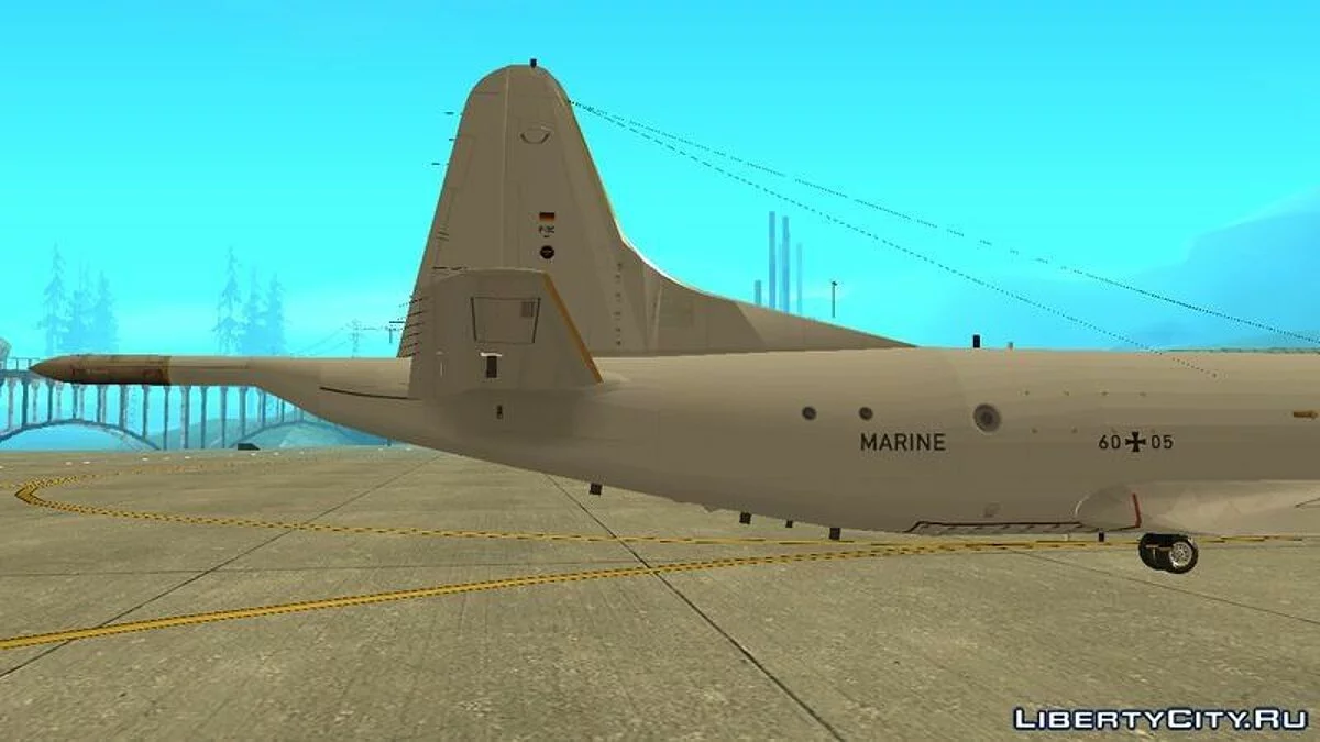 Lockheed P-3 Orion German Navy / GTA San Andreas