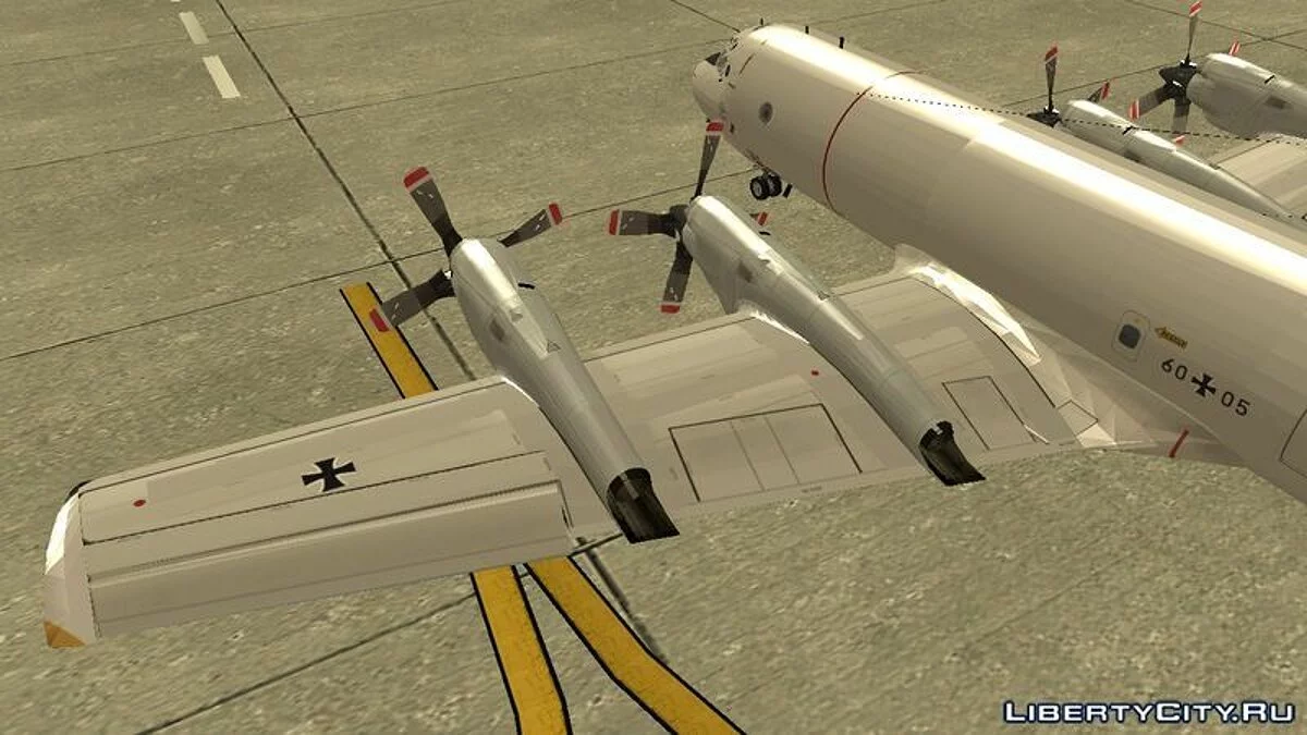 Lockheed P-3 Orion German Navy / GTA San Andreas