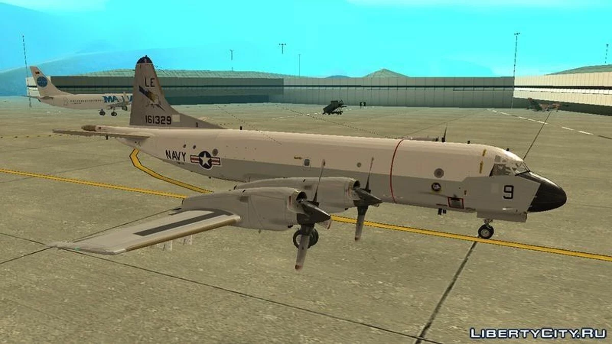 Lockheed P-3 Orion VP-11 US Navy / GTA San Andreas