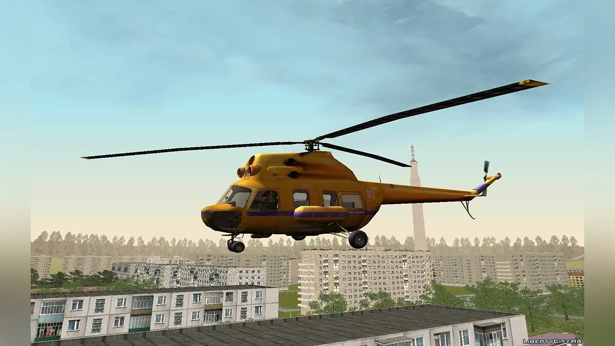 МИ-2 Милицейский / GTA San Andreas