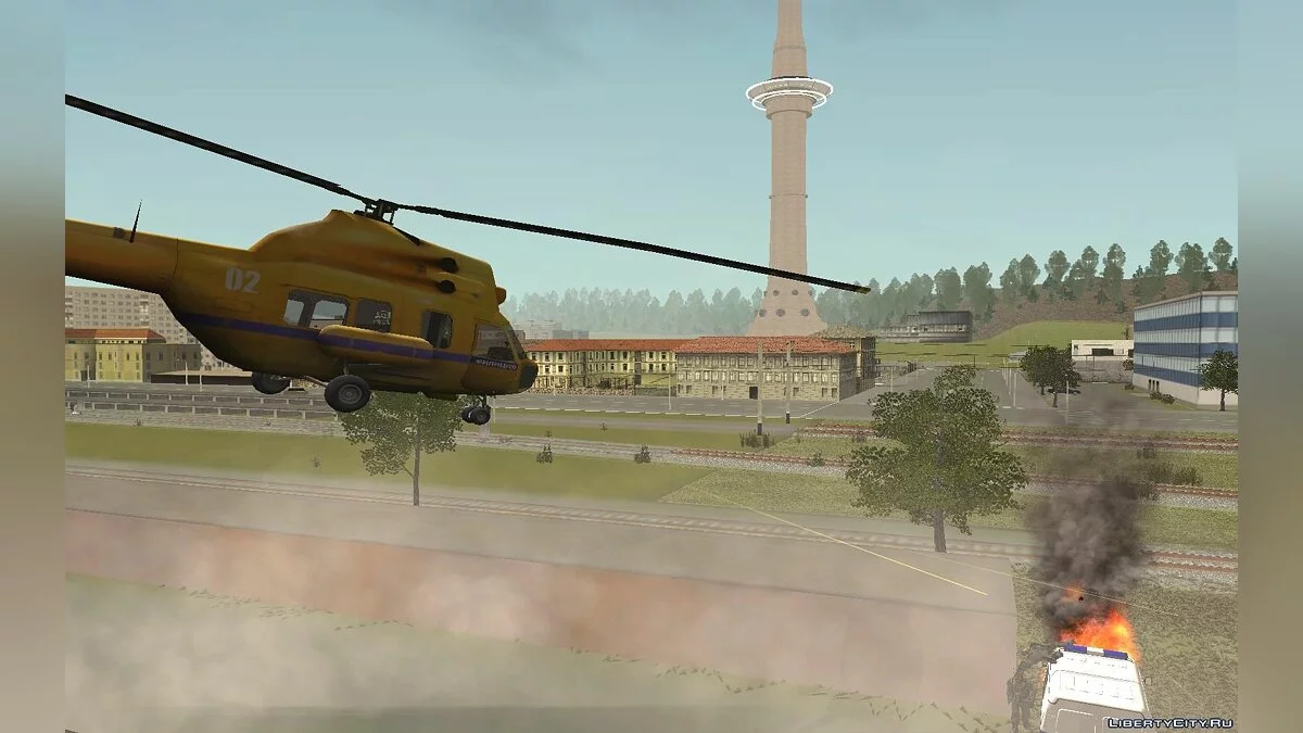 МИ-2 Милицейский / GTA San Andreas