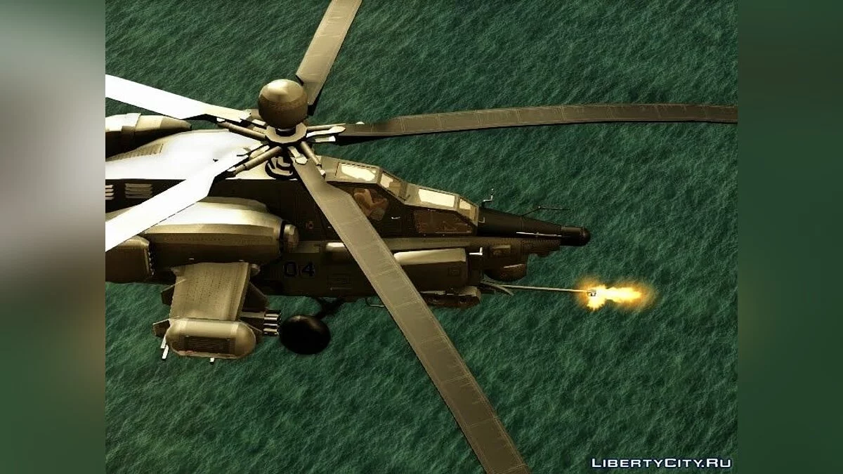 Mi-28 Havoc BF4 / GTA San Andreas