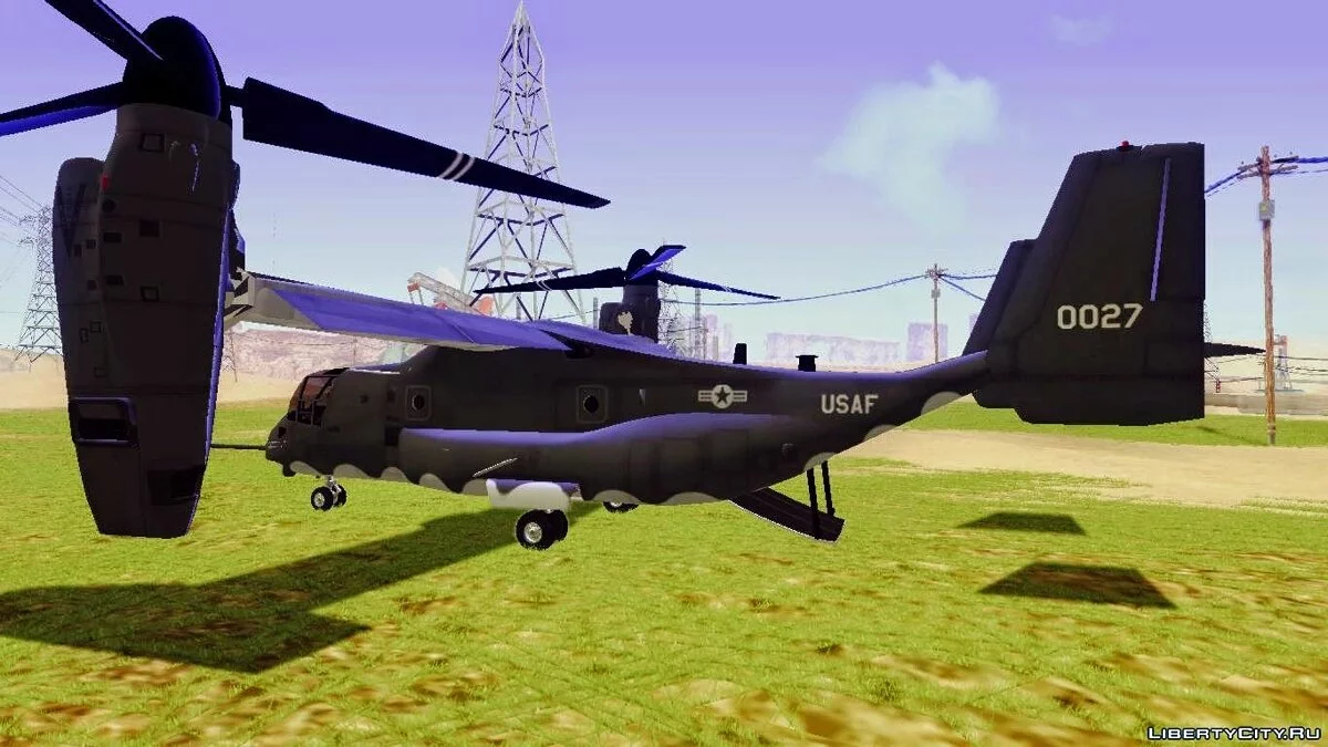 MV-22 Osprey USAF / GTA San Andreas