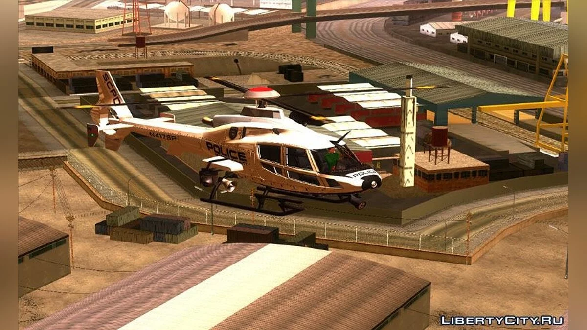 NFS HP 2010 Police Helicopter / GTA San Andreas