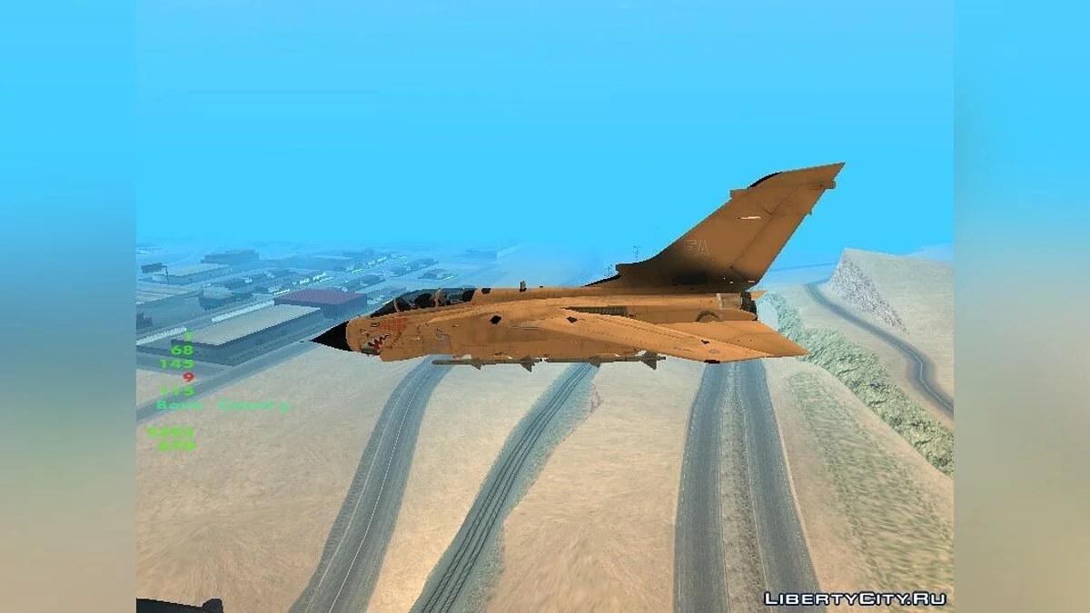 Panavia Tornado ZA447/EA MiG Eater / GTA San Andreas