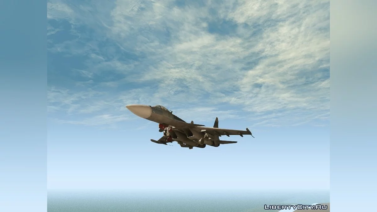Su-37 Flanker-F BF3 / GTA San Andreas