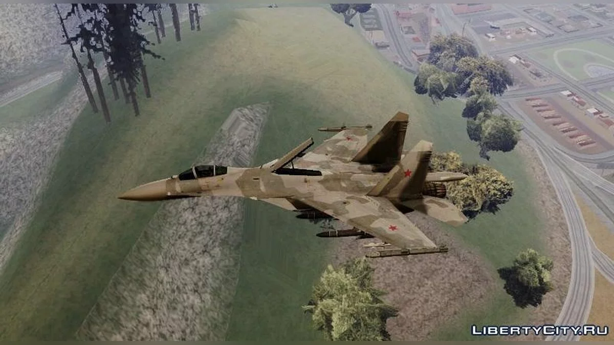 Su-37 Terminator Russian AF Camo / GTA San Andreas
