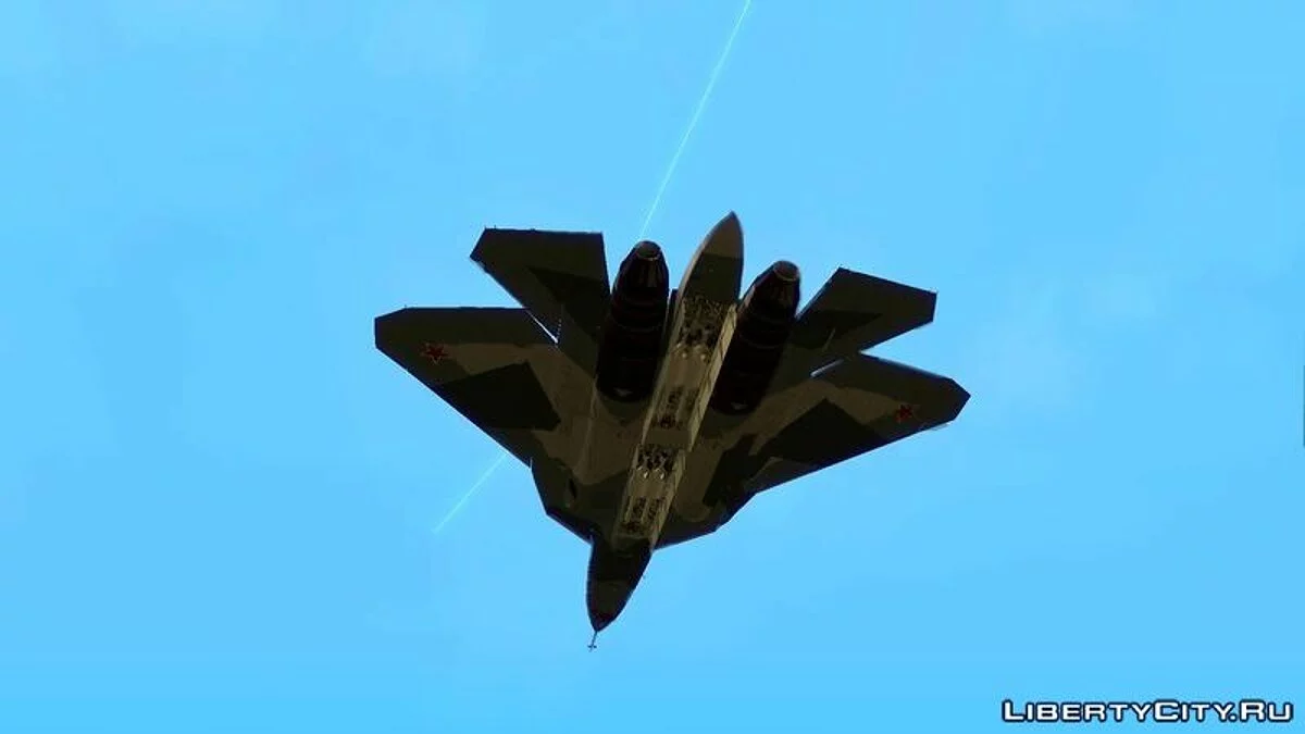 Sukhoi T-50 PAK FA Akula / GTA San Andreas