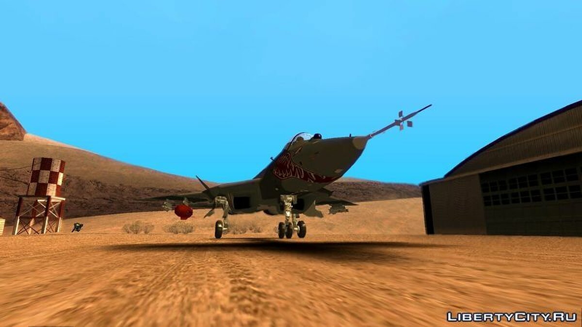 Скачать Sukhoi T-50 PAK FA Akula для GTA San Andreas