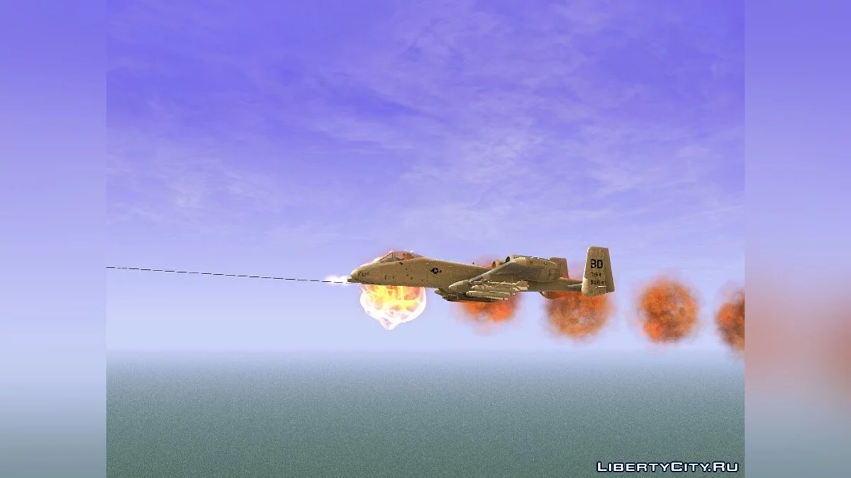 A-10 Thunderbolt II BF4 / GTA San Andreas