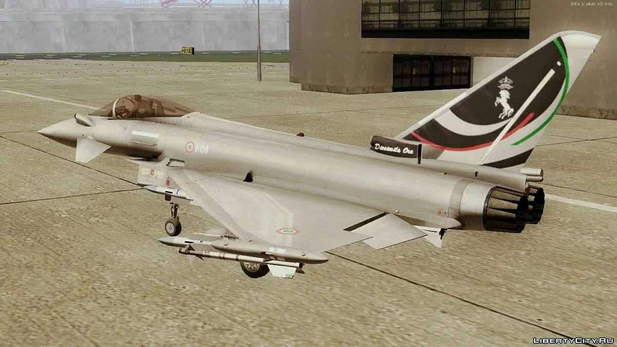 Eurofighter Typhoon Aeronautica Militare "Diecimila Ore" / GTA San Andreas