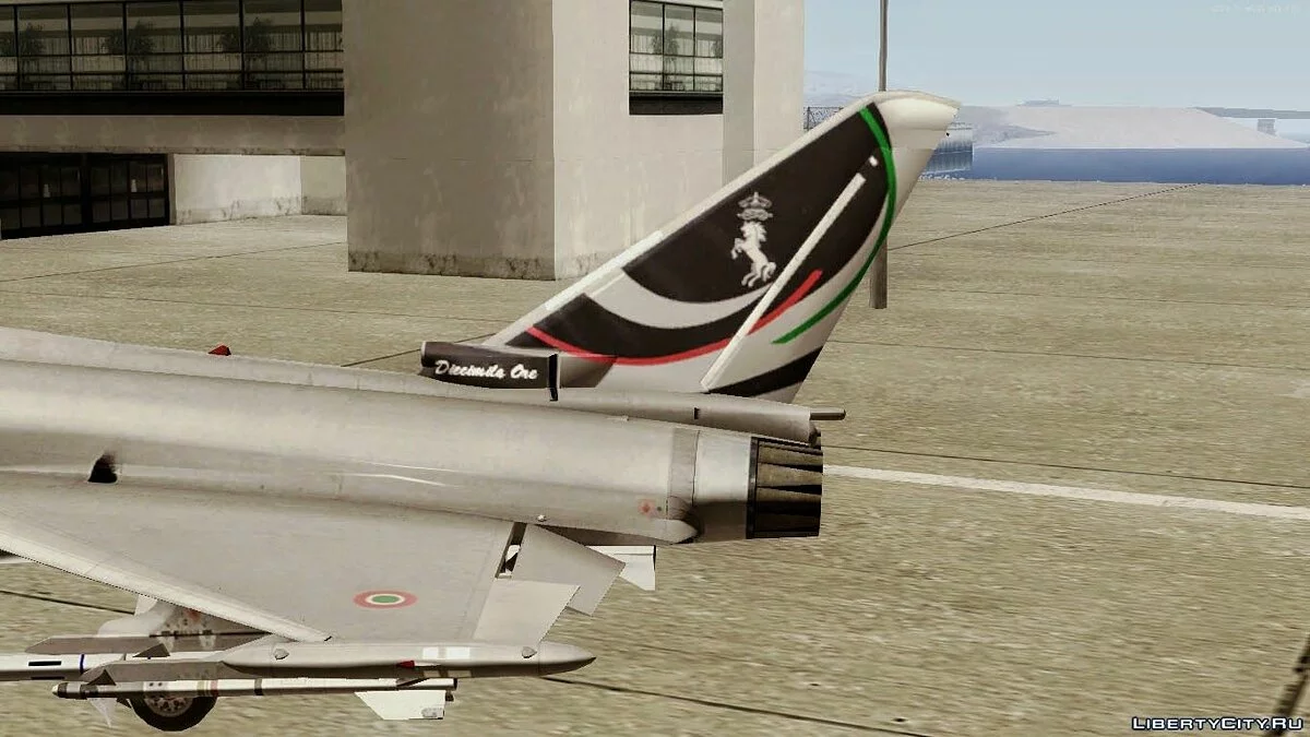 Eurofighter Typhoon Aeronautica Militare "Diecimila Ore" / GTA San Andreas