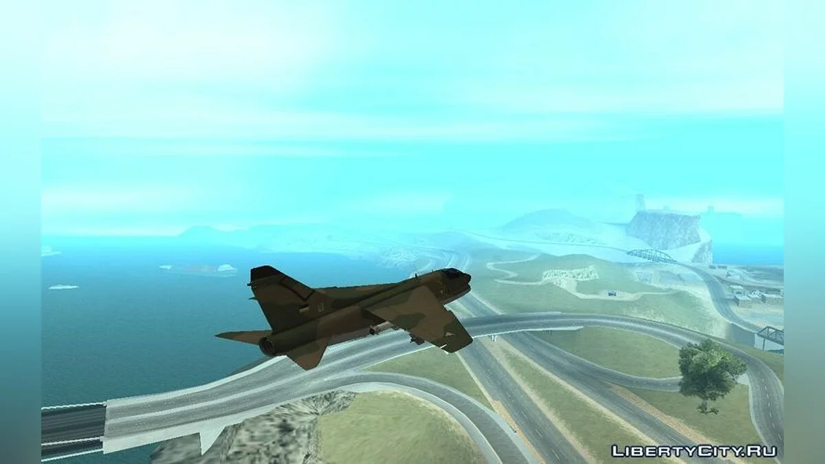 Ling-Temco-Vought A-7 Corsair II Belkan Air Force / GTA San Andreas