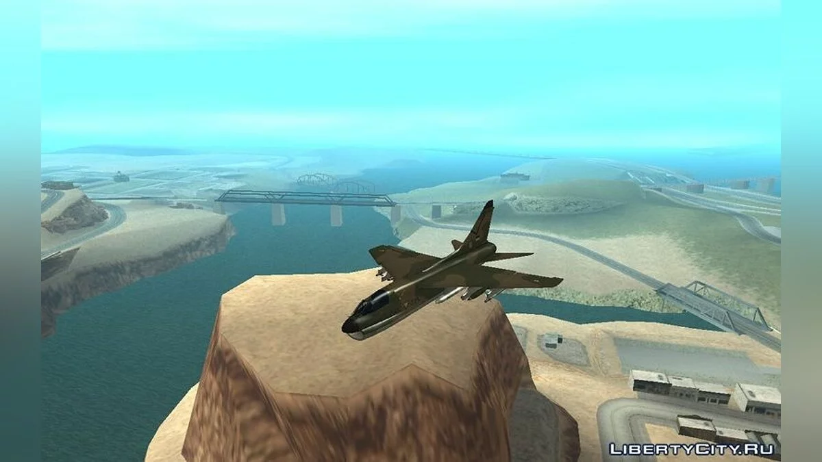 Ling-Temco-Vought A-7 Corsair II Belkan Air Force / GTA San Andreas